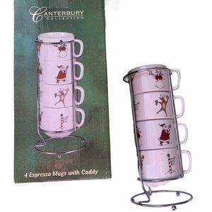 New 5 piece espresso Christmas set.